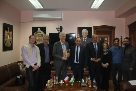 رمضان يشيد بالتعاون الفرنسي لدعم مشاريع المياه والصرف الصحي في مدينة جنين